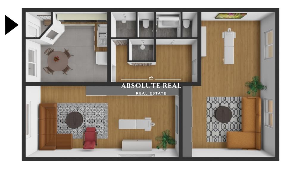 ABSOLUTE REAL / Útulný nebytový priestor v BA – Dúbravke, Cabanova ulica, 81.45 m2