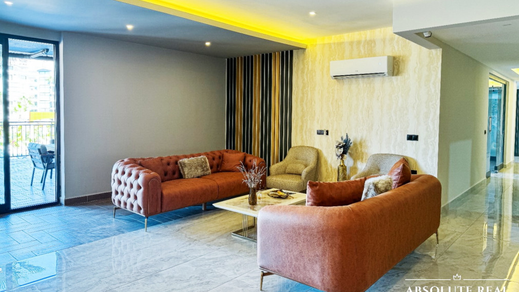 ABSOLUTE REAL / 2i apartmán pri mori, 45 m2, Turecko, Alanya, balkón