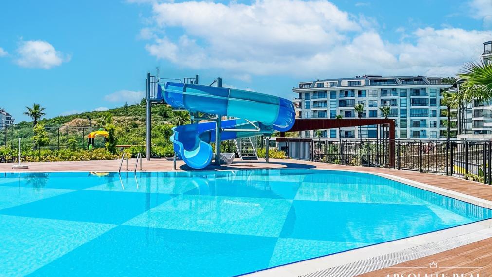 ABSOLUTE REAL / 2i apartmán pri mori, 45 m2, Turecko, Alanya, balkón