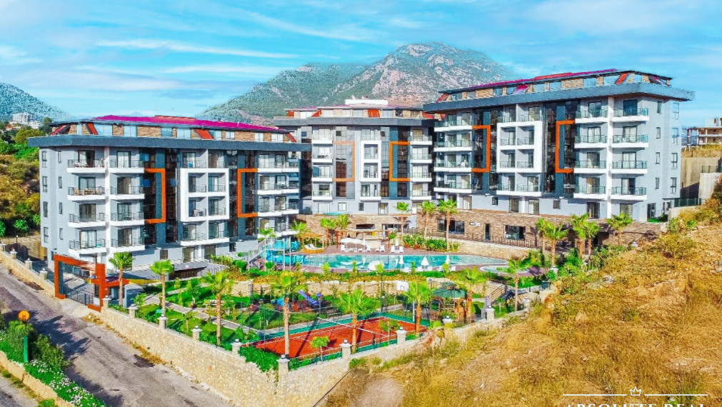 ABSOLUTE REAL / 3i apartmán pri mori, 63 m2, Turecko, Alanya, balkón