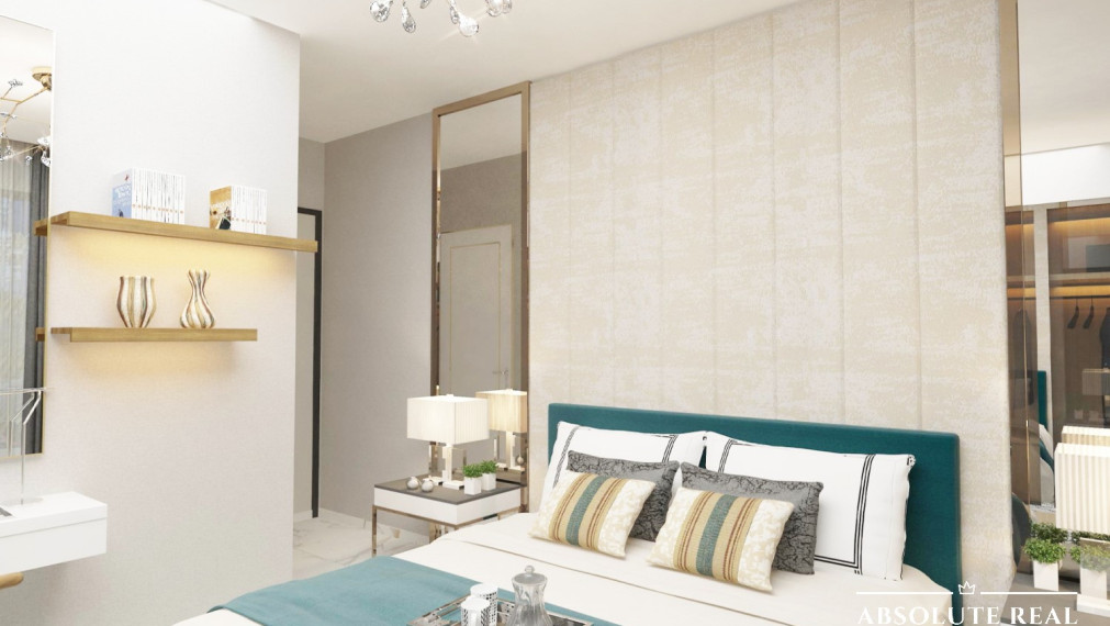 ABSOLUTE REAL / 3i apartmán pri mori, 63 m2, Turecko, Alanya, balkón