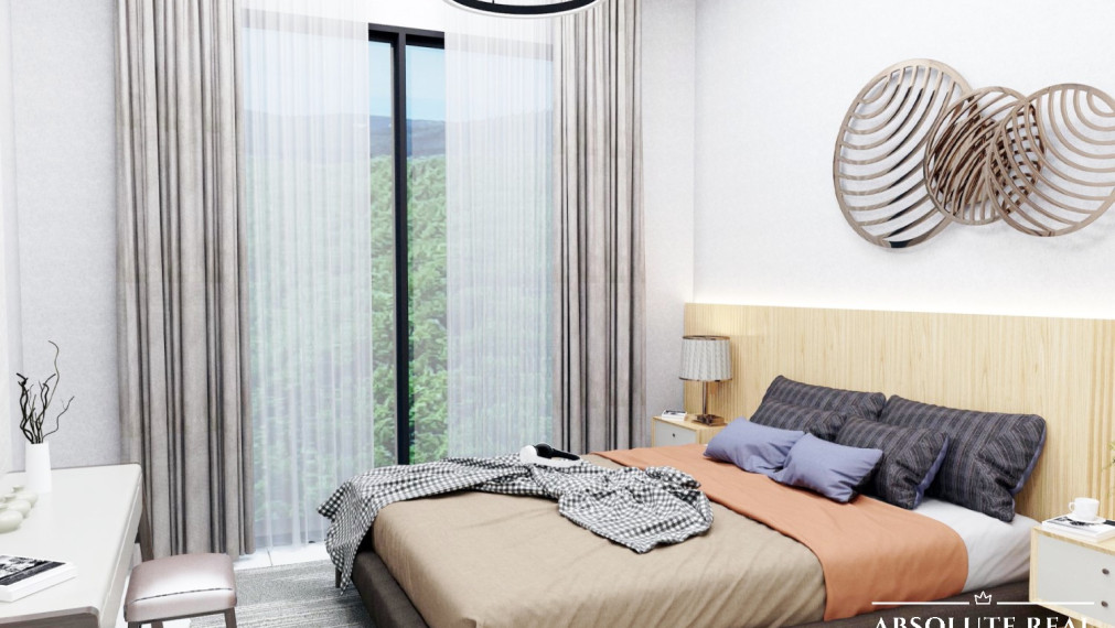 ABSOLUTE REAL / 3i apartmán pri mori, 63 m2, Turecko, Alanya, balkón