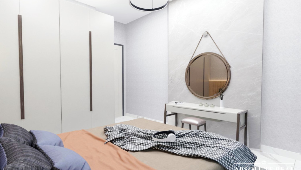 ABSOLUTE REAL / 3i apartmán pri mori, 63 m2, Turecko, Alanya, balkón