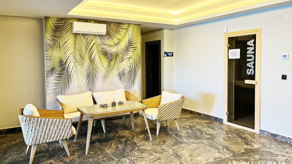 ABSOLUTE REAL / 3i apartmán pri mori, 63 m2, Turecko, Alanya, balkón