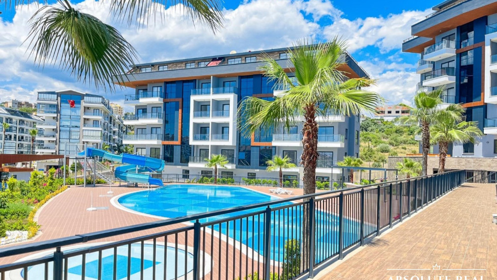 ABSOLUTE REAL / 3i apartmán pri mori, 63 m2, Turecko, Alanya, balkón