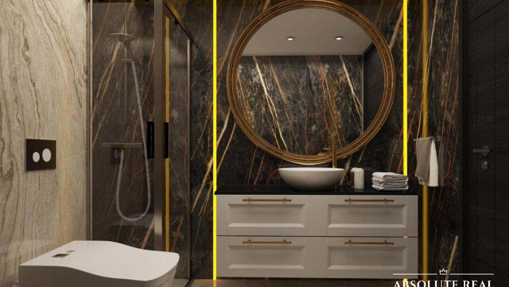 ABSOLUTE REAL / 2i, 3i a 4i apartmány, Turecká riviéra, Alanya, balkón, terasa