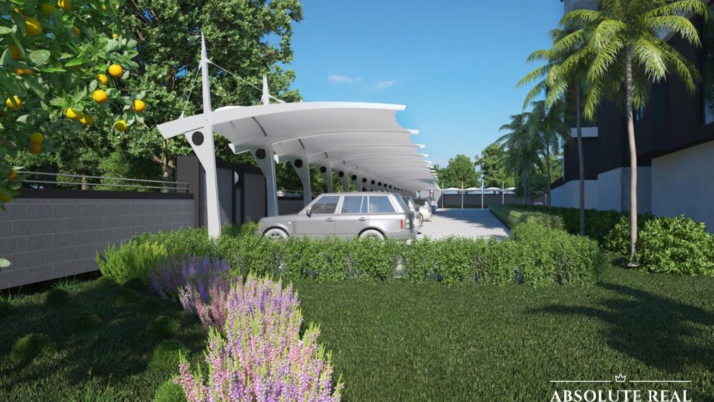 ABSOLUTE REAL / 2i, 3i a 4i apartmány, Turecká riviéra, Alanya, balkón, terasa