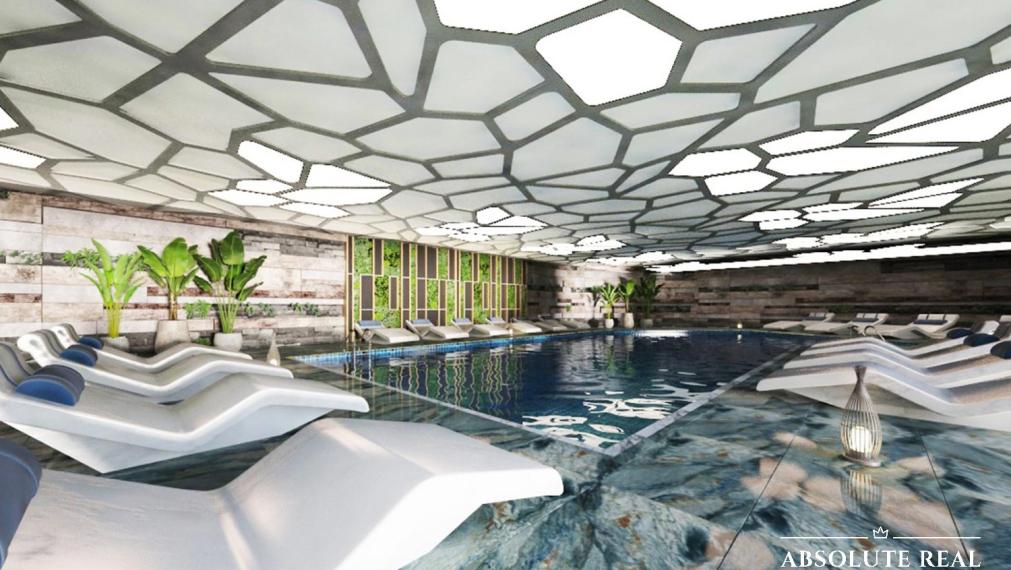 ABSOLUTE REAL / 2i, 3i a 4i apartmány, Turecká riviéra, Alanya, balkón, terasa