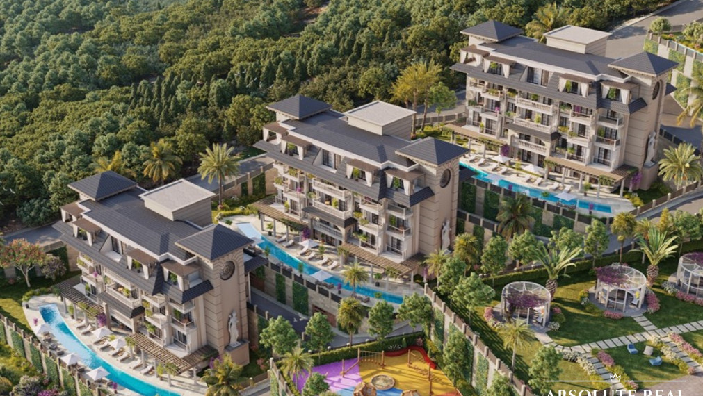 ABSOLUTE REAL / Luxusné apartmány, terasové domy, vily – Turecko, Alanya