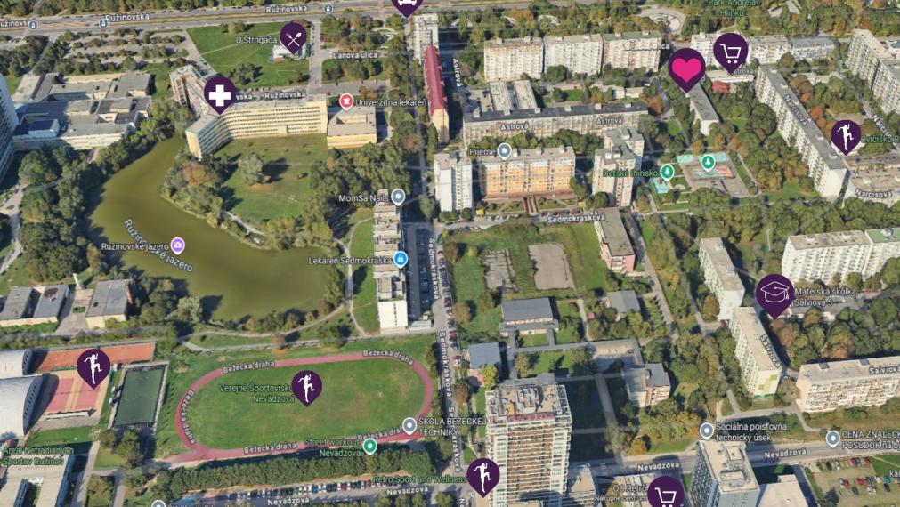 ABSOLUTE REAL / moderný 3i byt v BA – Ružinove, Astrová ulica, 60 m2, tehla, terasa 46 m2, pivnica