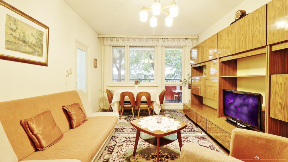 ABSOLUTE REAL / 2i byt BA – Karlova Ves, Ulica Pod Rovnicami, 63 m2, špajza, lodžia, výťah