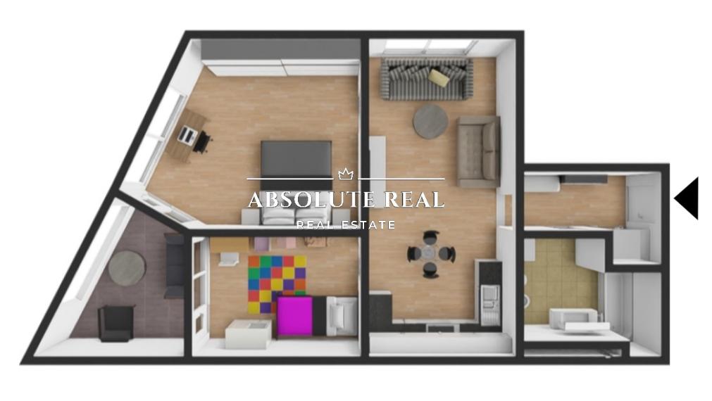 ABSOLUTE REAL / Pekný 3i byt v BA – Petržalka, Vienna Gate, Kopčianska ul., 68 m2, balkón, garáž. státie