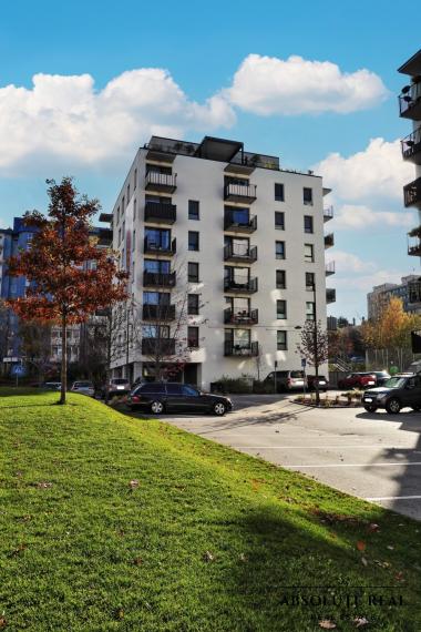 ABSOLUTE REAL / moderný 3i byt v BA – Dúbravke, Agátová ulica, 74.47 m2, balkón, pivnica, vnútorné garážové státie