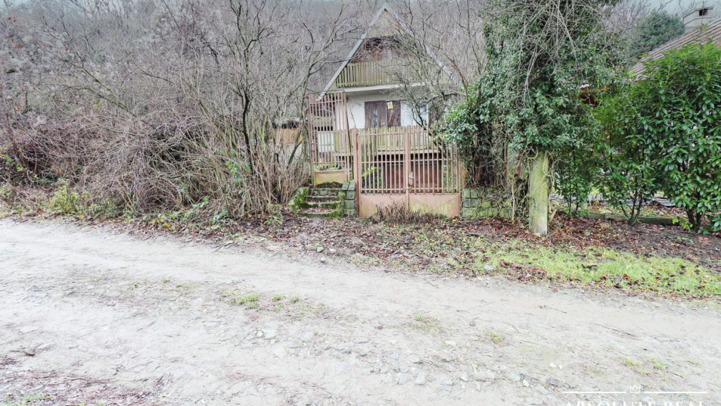 ABSOLUTE REAL / ZÁHRADA 364 m2, BRATISLAVA – DÚBRAVKA, Hanulova ulica, elektrina, mestská voda, oplotenie, chata