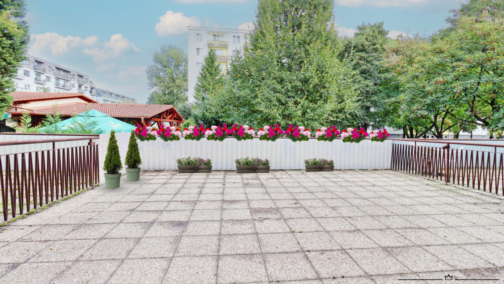 ABSOLUTE REAL / moderný 3i byt v BA – Ružinove, Astrová ulica, 60 m2, tehla, terasa 46 m2, pivnica