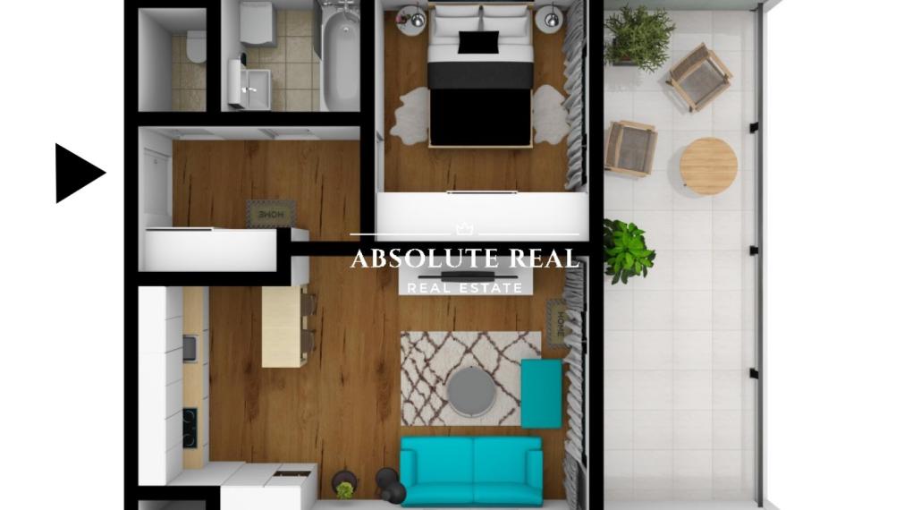 Moderný 2i byt v Slnečniciach – Petržalka, Fialová ulica, 60,5 m2, novostavba, terasa, garáž