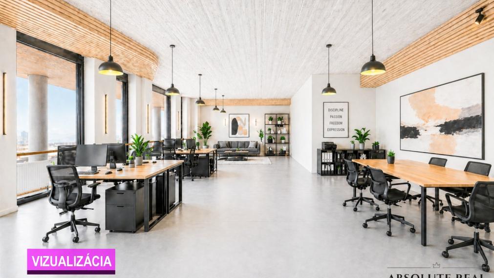 ABSOLUTE REAL / nebytový priestor v BA – Petržalke, Budatínska ulica, 119.17 m2