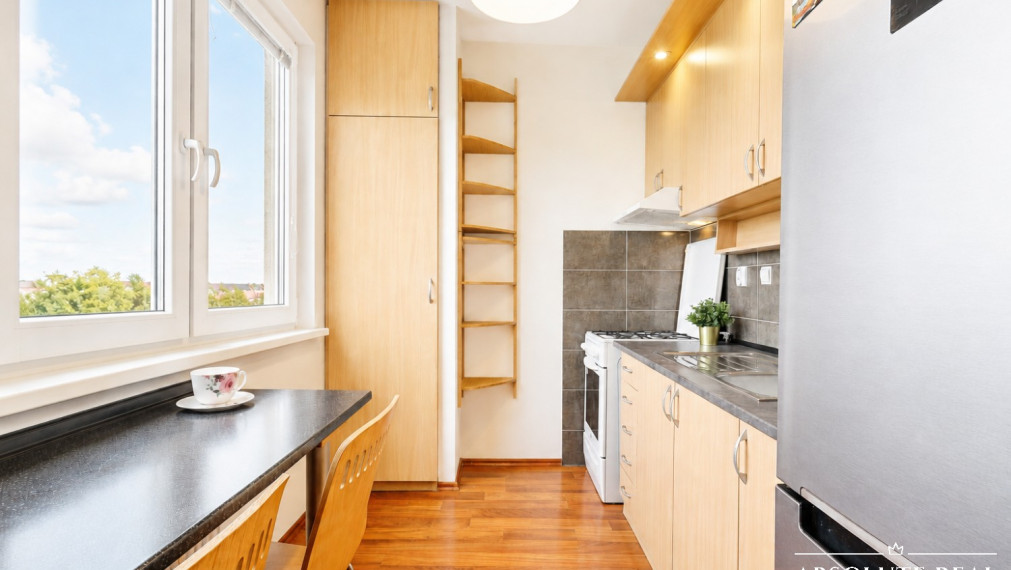 ABSOLUTE REAL / Pekný väčší 1i byt v BA – Ružinov, Vlčie Hrdlo, 41.6 m2, lodžia, klimatizácia