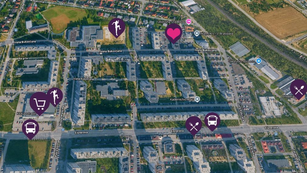 ABSOLUTE REAL / priestranný 4i byt v Bratislave – DNV, I. Bukovčana, 91.11 m2, lodžia, veľká hala