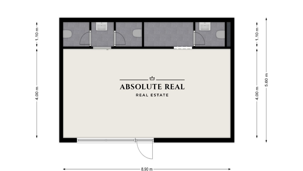 Pekný nebytový priestor v BA – Ružinove, Prešovská ulica, 48.5 m2, klimatizácia