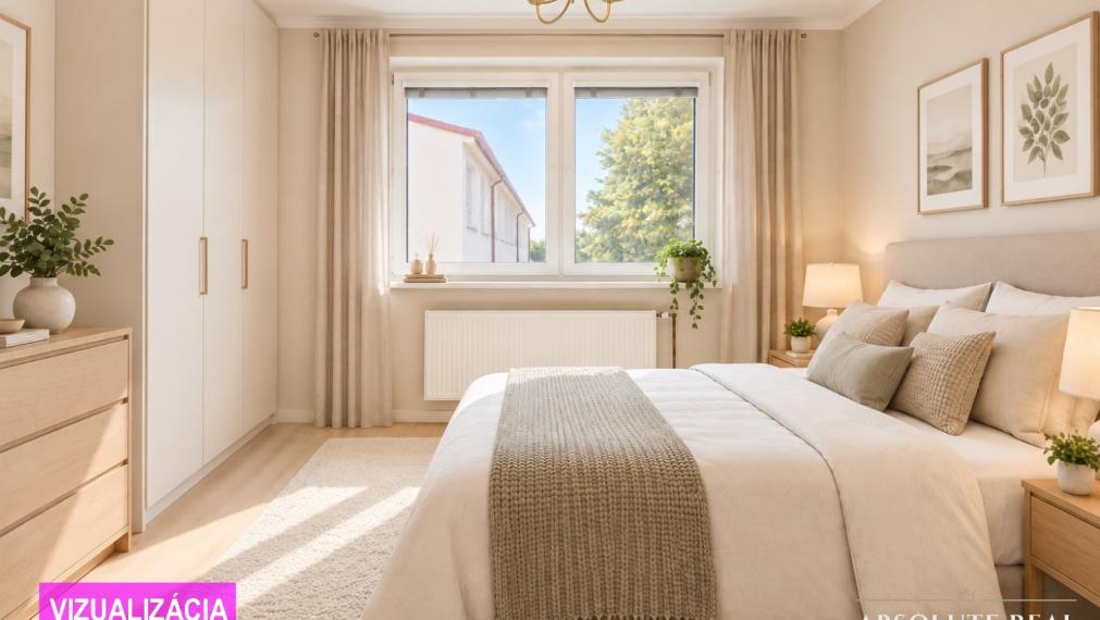 ABSOLUTE REAL / 3i byt s lodžiou Stupava, Školská ul., 72.3 m2, garáž, pivnica