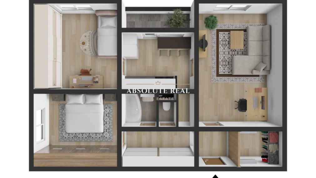 ABSOLUTE REAL / 3i byt s lodžiou Stupava, Školská ul., 72.3 m2, garáž, pivnica