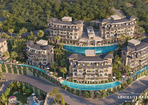 ABSOLUTE REAL / Luxusné apartmány, terasové domy, vily – Turecko, Alanya