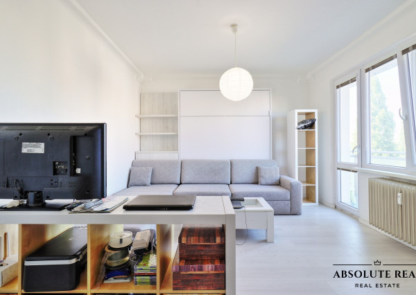 ABSOLUTE REAL / Priestranný 1i byt v BA – Ružinove, Haburská, 48.5 m2, balkón, pivnica
