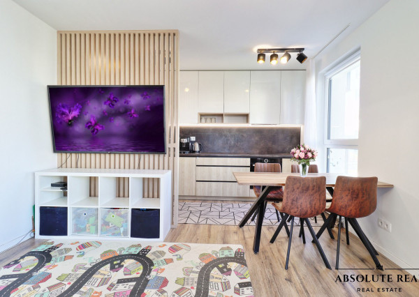 ABSOLUTE REAL / moderný 3i byt v BA – Dúbravke, Agátová ulica, 74.47 m2, balkón, pivnica, vnútorné garážové státie