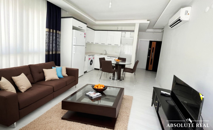 ABSOLUTE REAL / 2i apartmán 47 m2 pri mori, Turecko, Alanya, balkón - fotografia 1