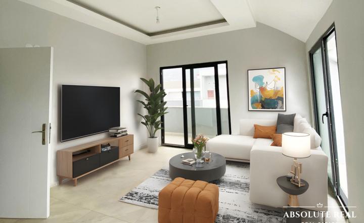ABSOLUTE REAL / dvojpodlažný 4i penthouse apartmán 163 m2, Turecko, Alanya, balkón, terasa - fotografia 5