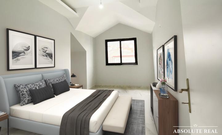 ABSOLUTE REAL / dvojpodlažný 4i penthouse apartmán 163 m2, Turecko, Alanya, balkón, terasa - fotografia 3