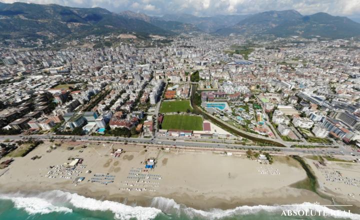 ABSOLUTE REAL / dvojpodlažný 4i penthouse apartmán 163 m2, Turecko, Alanya, balkón, terasa