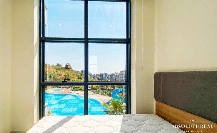 ABSOLUTE REAL / 2i apartmán pri mori, 45 m2, Turecko, Alanya, balkón - fotografia 7