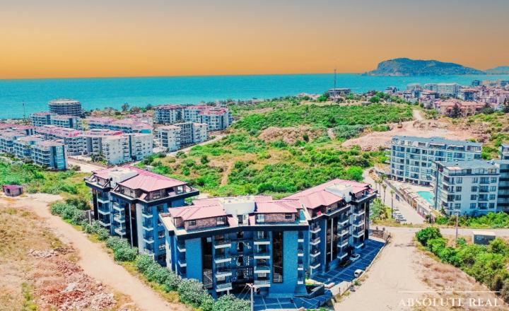 ABSOLUTE REAL / 2i apartmán pri mori, 45 m2, Turecko, Alanya, balkón - fotografia 11