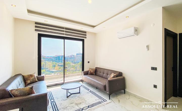 ABSOLUTE REAL / 2i apartmán pri mori, 45 m2, Turecko, Alanya, balkón - fotografia 4