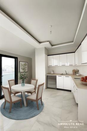 ABSOLUTE REAL / dvojpodlažný 4i penthouse apartmán 163 m2, Turecko, Alanya, balkón, terasa - fotografia 4