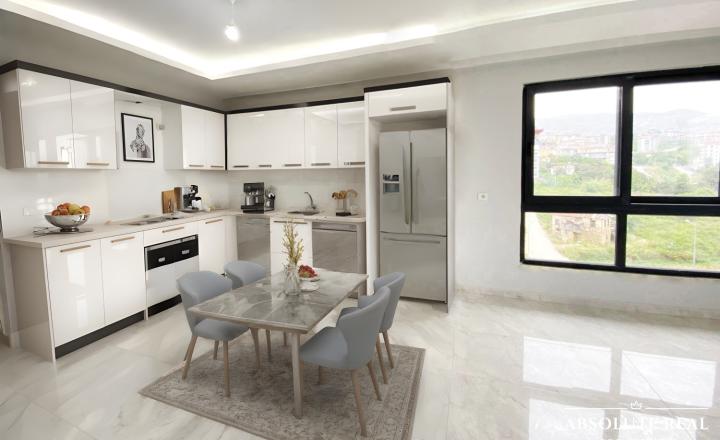 ABSOLUTE REAL / dvojpodlažný 4i penthouse apartmán 163 m2, Turecko, Alanya, balkón, terasa - fotografia 1