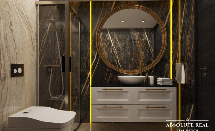 ABSOLUTE REAL / 2i, 3i a 4i apartmány, Turecká riviéra, Alanya, balkón, terasa - fotografia 8