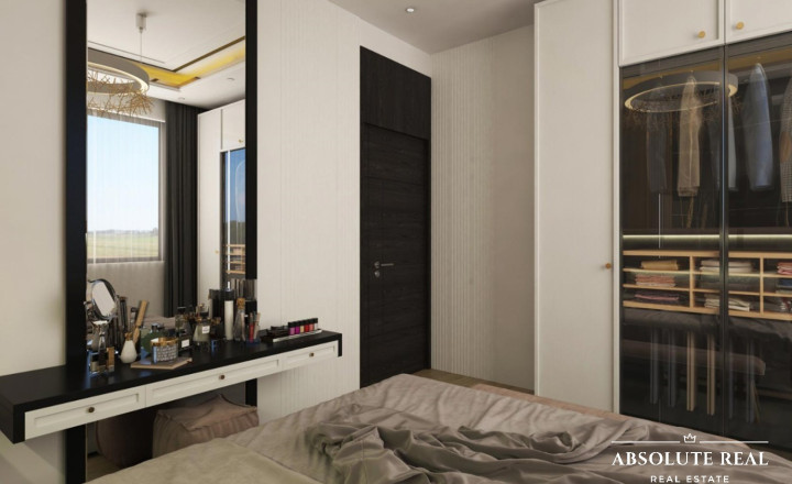 ABSOLUTE REAL / 2i, 3i a 4i apartmány, Turecká riviéra, Alanya, balkón, terasa - fotografia 7