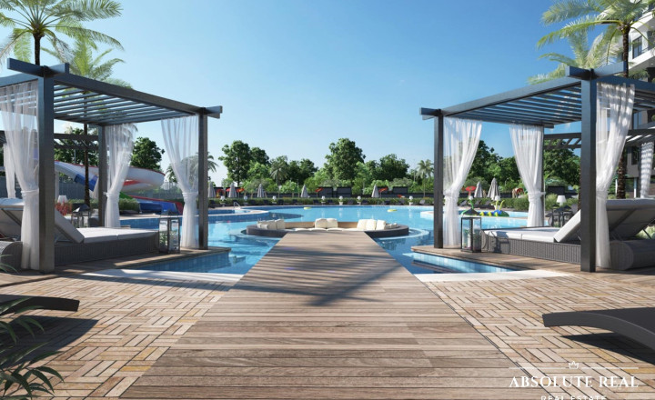 ABSOLUTE REAL / 2i, 3i a 4i apartmány, Turecká riviéra, Alanya, balkón, terasa