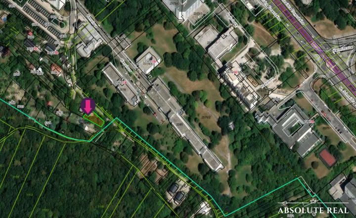 ABSOLUTE REAL / ZÁHRADA 364 m2, BRATISLAVA – DÚBRAVKA, Hanulova ulica, elektrina, mestská voda, oplotenie, chata - fotografia 17
