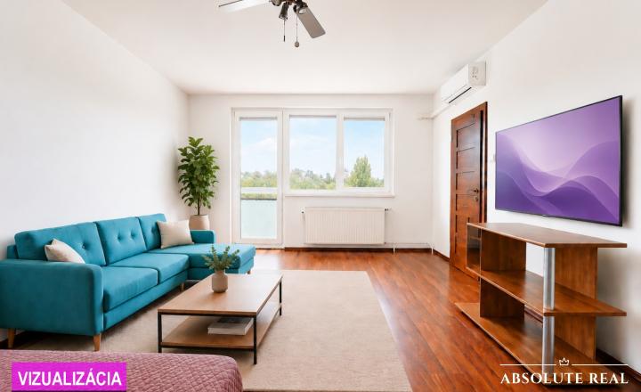 ABSOLUTE REAL / Pekný väčší 1i byt v BA – Ružinov, Vlčie Hrdlo, 41.6 m2, lodžia, klimatizácia - fotografia 13