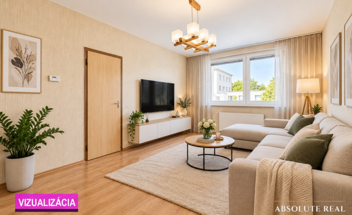 ABSOLUTE REAL / 3i byt s lodžiou Stupava, Školská ul., 72.3 m2, garáž, pivnica - fotografia 9