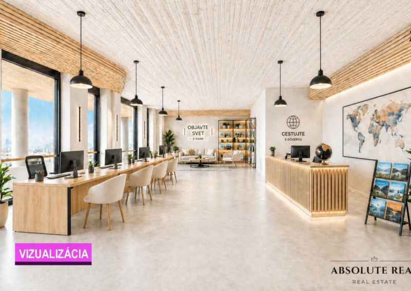 ABSOLUTE REAL / nebytový priestor v BA – Petržalke, Budatínska ulica, 119.17 m2