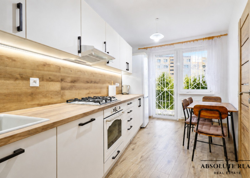 ABSOLUTE REAL / 3i byt, Bratislava – Karlova Ves, Ľ. Fullu, 67 m2, 2x loggia, predzáhradka 44 m2